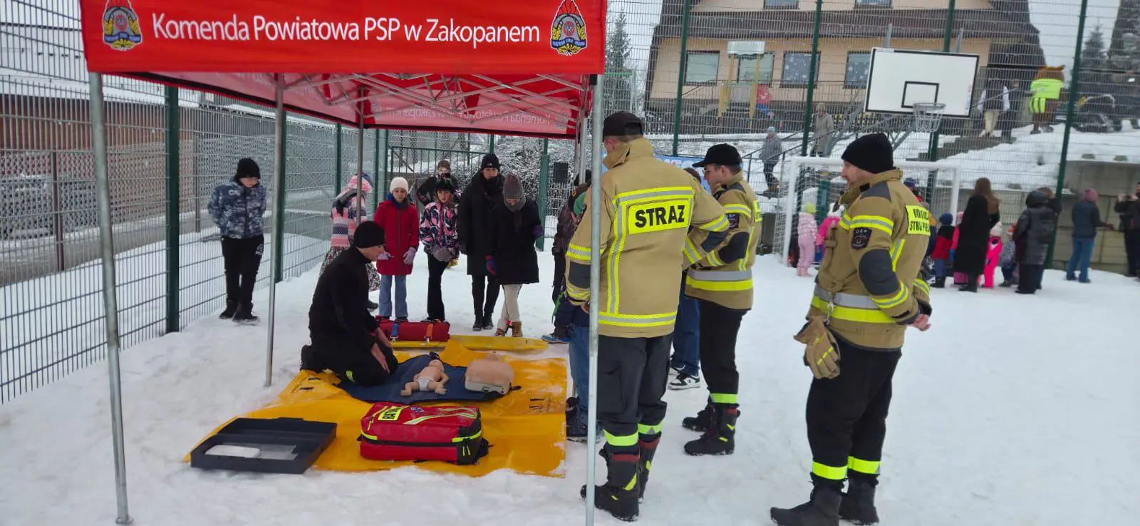 Uczniowie z Rzepisk poznali zasady bezpiecznej zimy