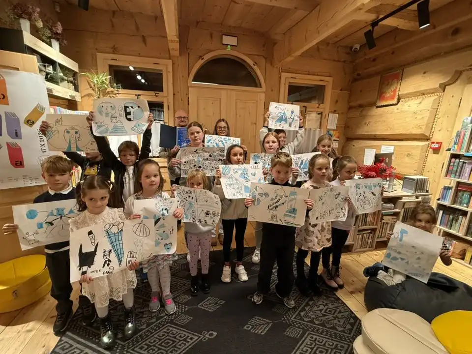 Noc pełna wyobraźni i książek w Gminnej Bibliotece w Poroninie