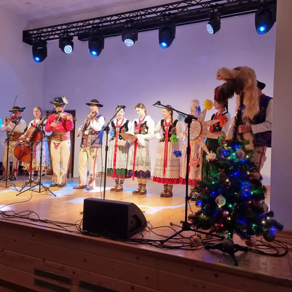 Pienińskie kolędy rozbrzmiały w Krościenku nad Dunajcem