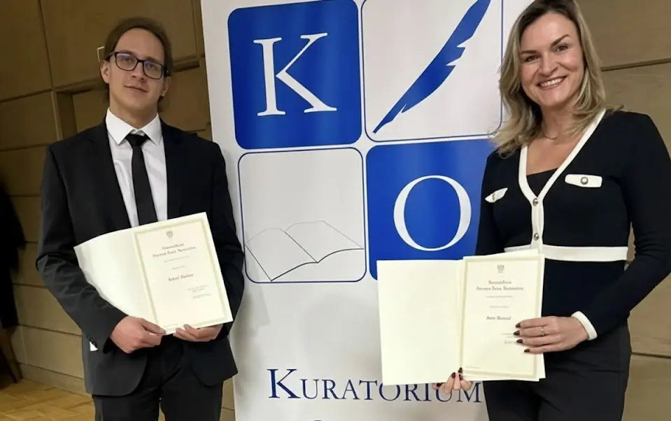 Sukces uczniów z Rabki-Zdroju w Małopolsce. Prestiżowe stypendia dla Kacpra i Anny