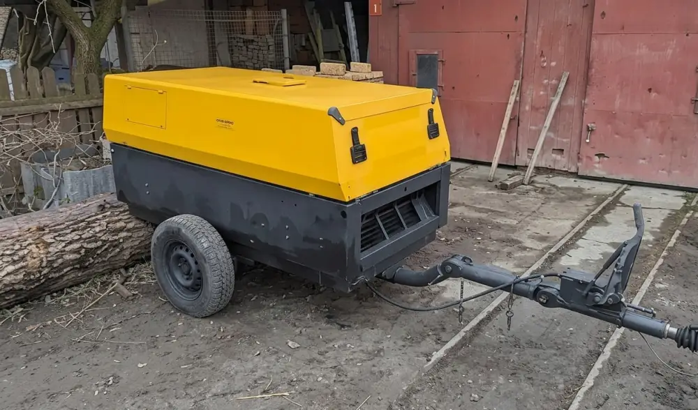 Wjechał na posesję i ukradł sprężarkę. Policja szybko namierzyła sprawcę