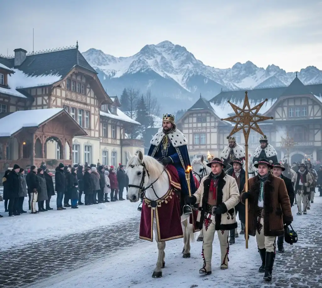 Szczawnica zaprasza na XIII Orszak Trzech Króli. W programie msza i koncert kolęd