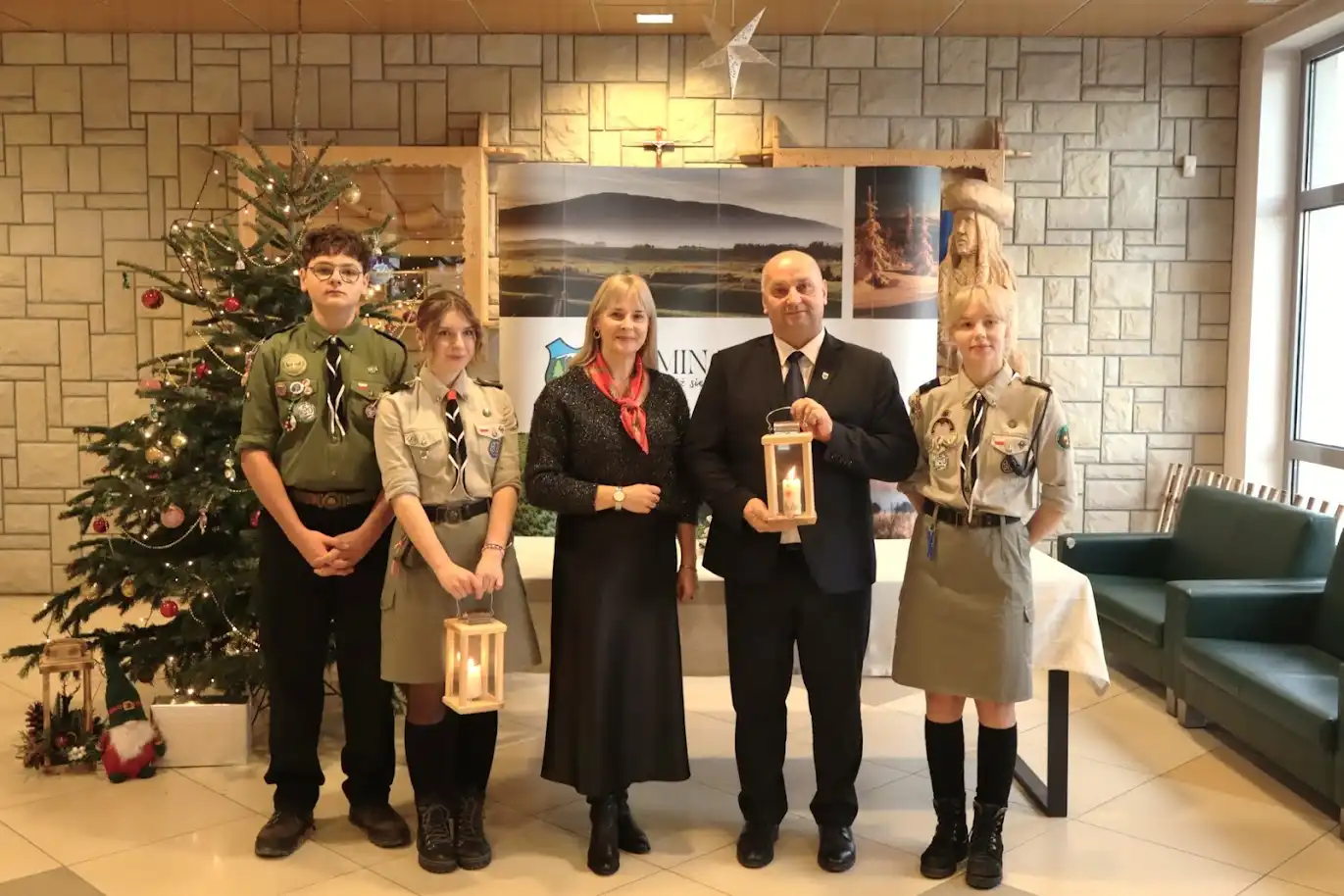 Betlejemskie Światło Pokoju dotarło do Gminy Jabłonka