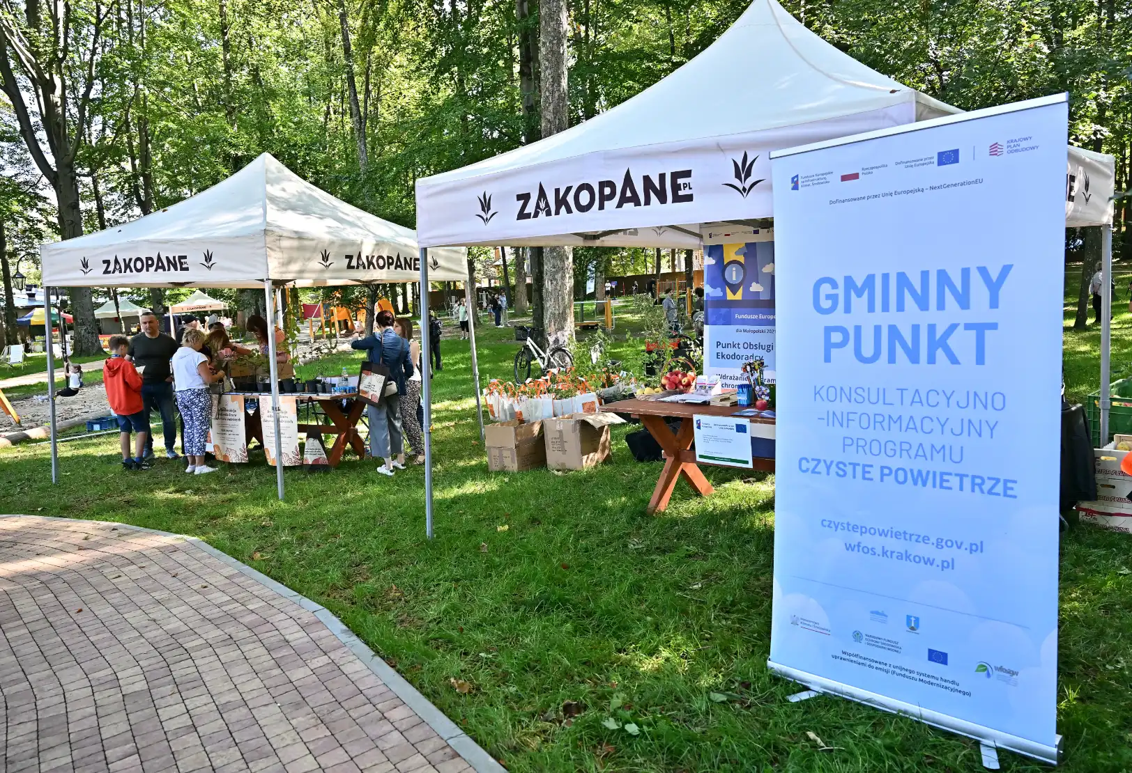 Tłumy na EkoPikniku w Parku im. Lecha Kaczyńskiego. Była zabawa, edukacja i ekologiczne działania dla wszystkich pokoleń