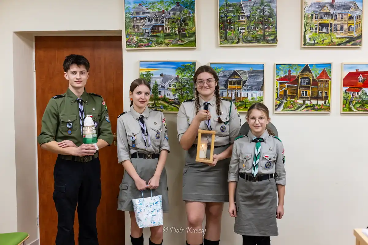 Betlejemskie Światełko Pokoju na sesji Rady Miasta Rabka-Zdrój