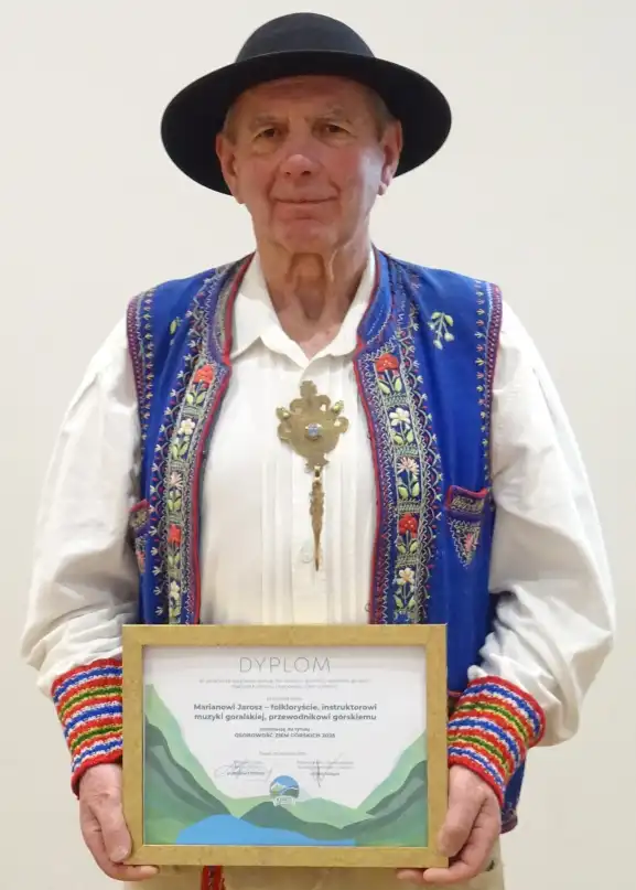 Pieniny w sercu i duszy: Marian Jarosz nagrodzony prestiżowym tytułem