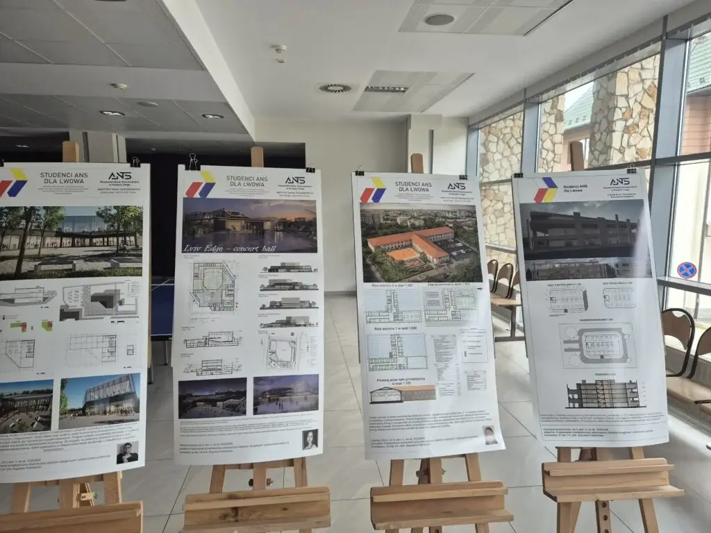 Riasne w wizjach studentów nowotarskiej ANS. Nowe centrum dla dzielnicy