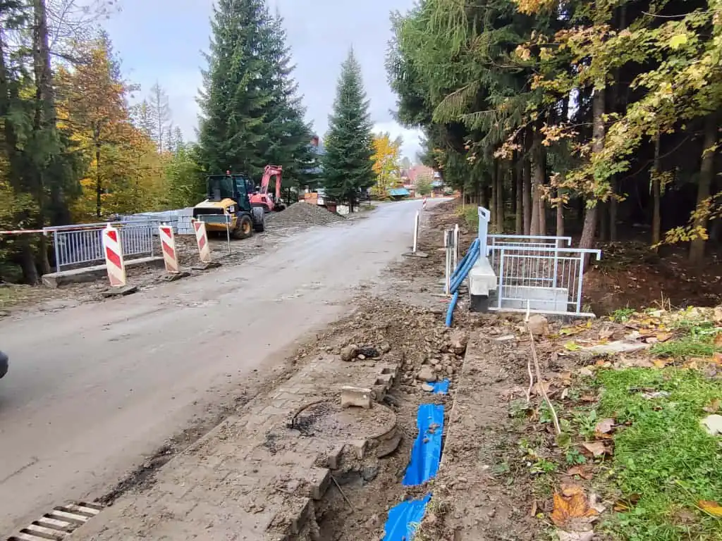 Kościelisko: trwa modernizacja ul. Budzówka i Gronik