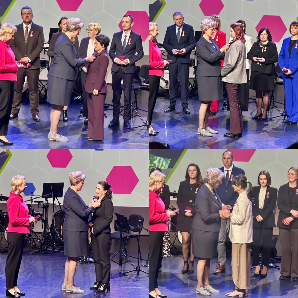 4 Pracownice urzędu pracy z Nowego Targu wyróżnione państwowymi medalami