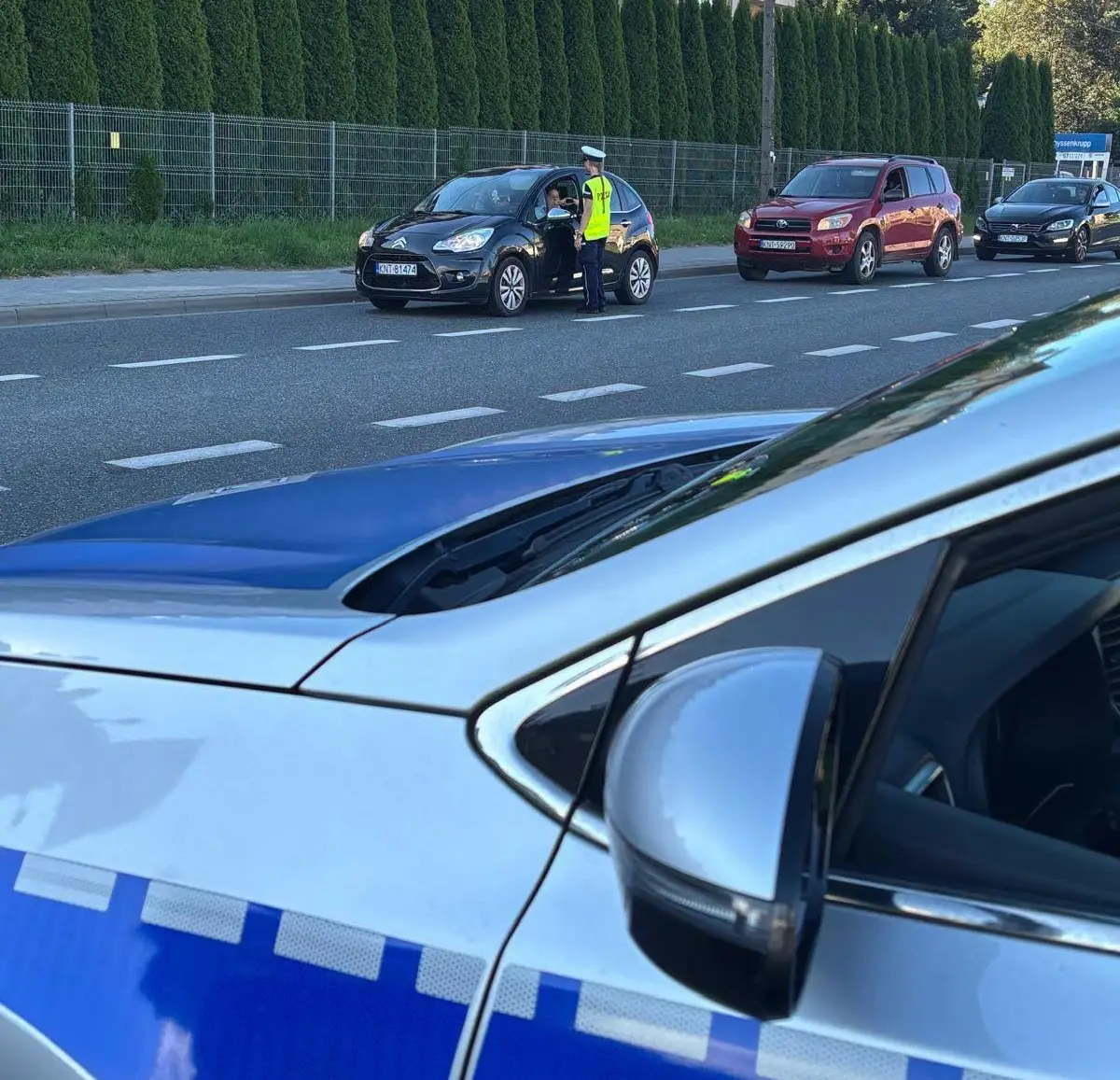 Nowotarska policja podsumowała pierwsze dni szkoły. 229 wykroczeń na drogach