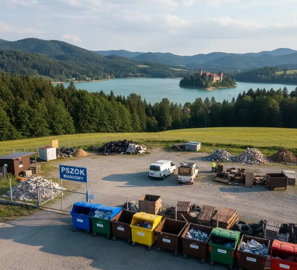 Nowy PSZOK w Maniowach. Gmina Czorsztyn inwestuje w czystsze środowisko
