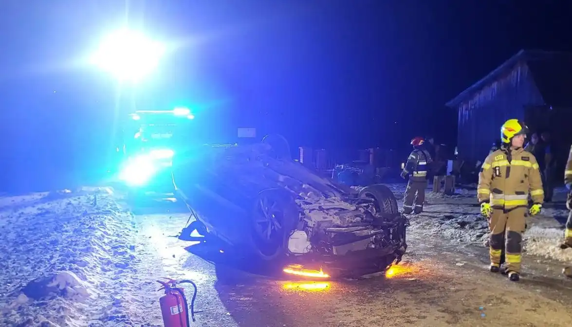 Pożary i kolizje. Strażacy interweniowali w Kościelisku, Jabłonce i Białym Dunajcu