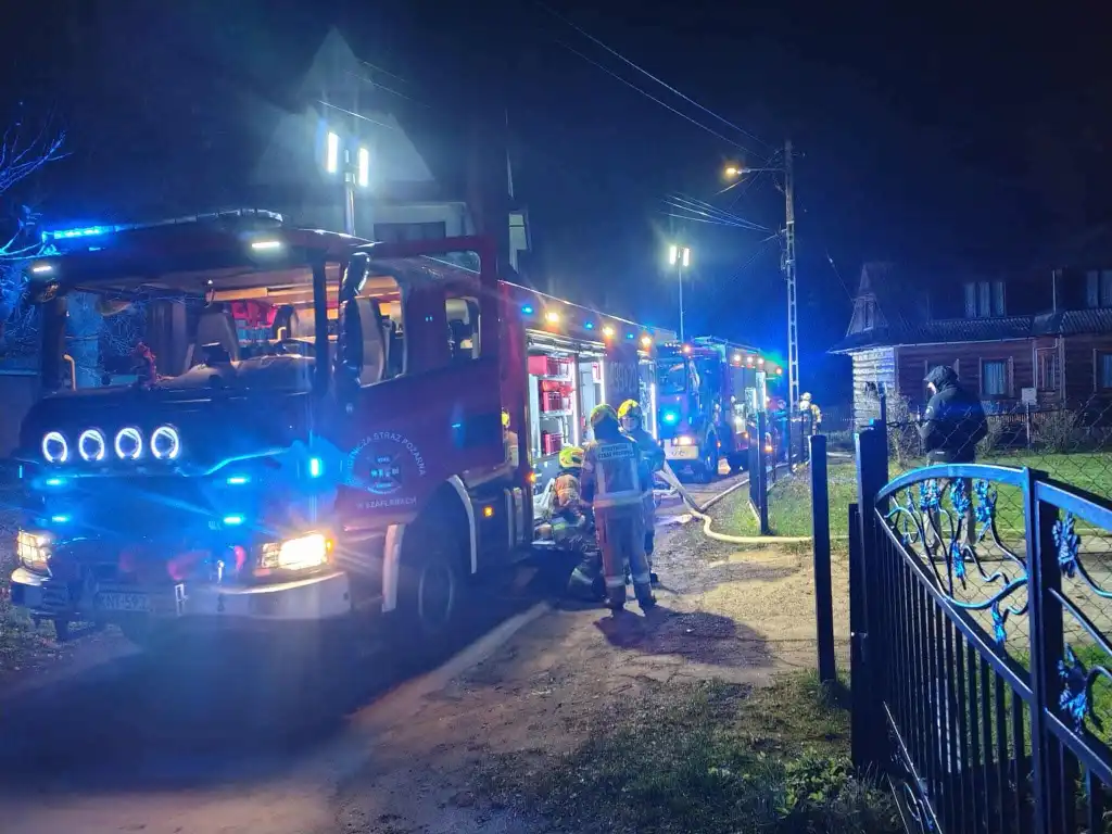 Bór: Czujka dymu uratowała dom przed pożarem