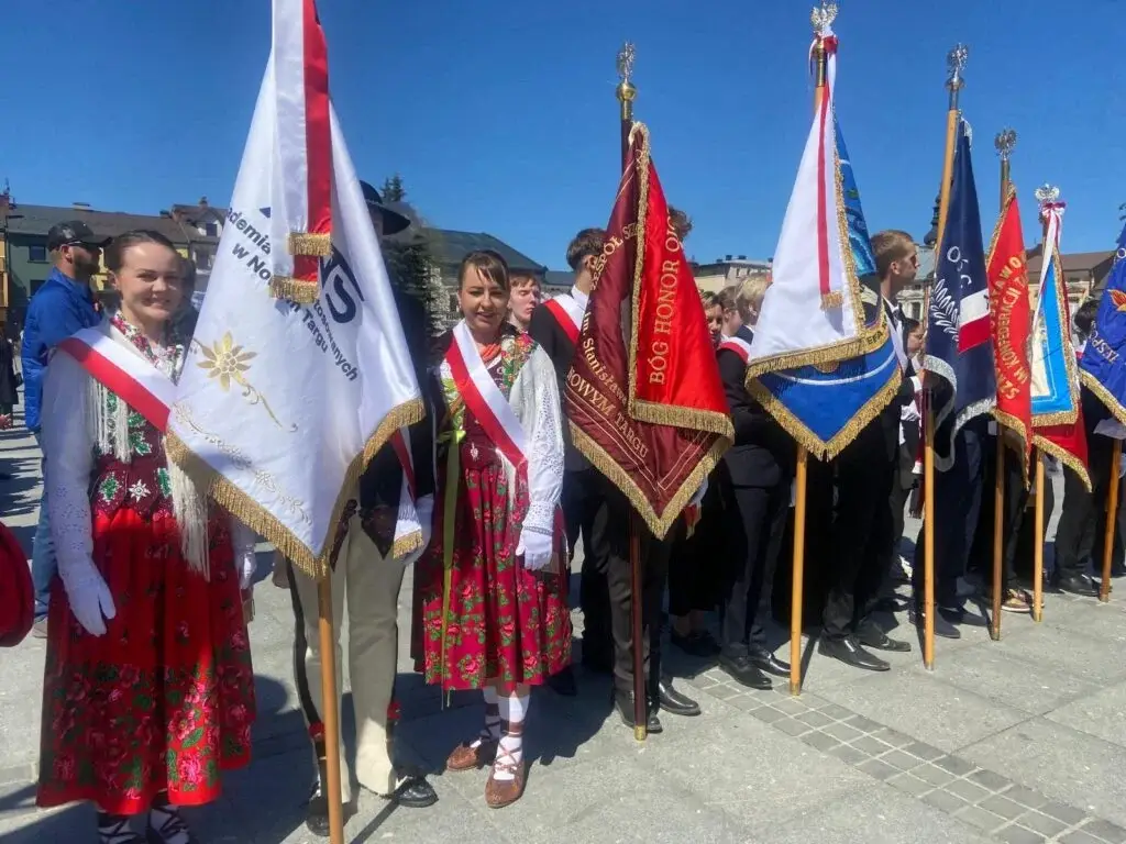 Uroczystości z udziałem władz i uczelni. Nowy Targ świętował 3 Maja