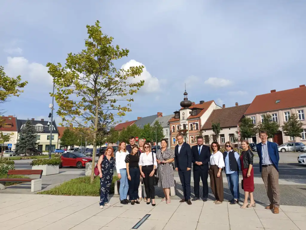 Delegacja z Ochotnicy Dolnej zdobywa doświadczenie w Murowanej Goślinie
