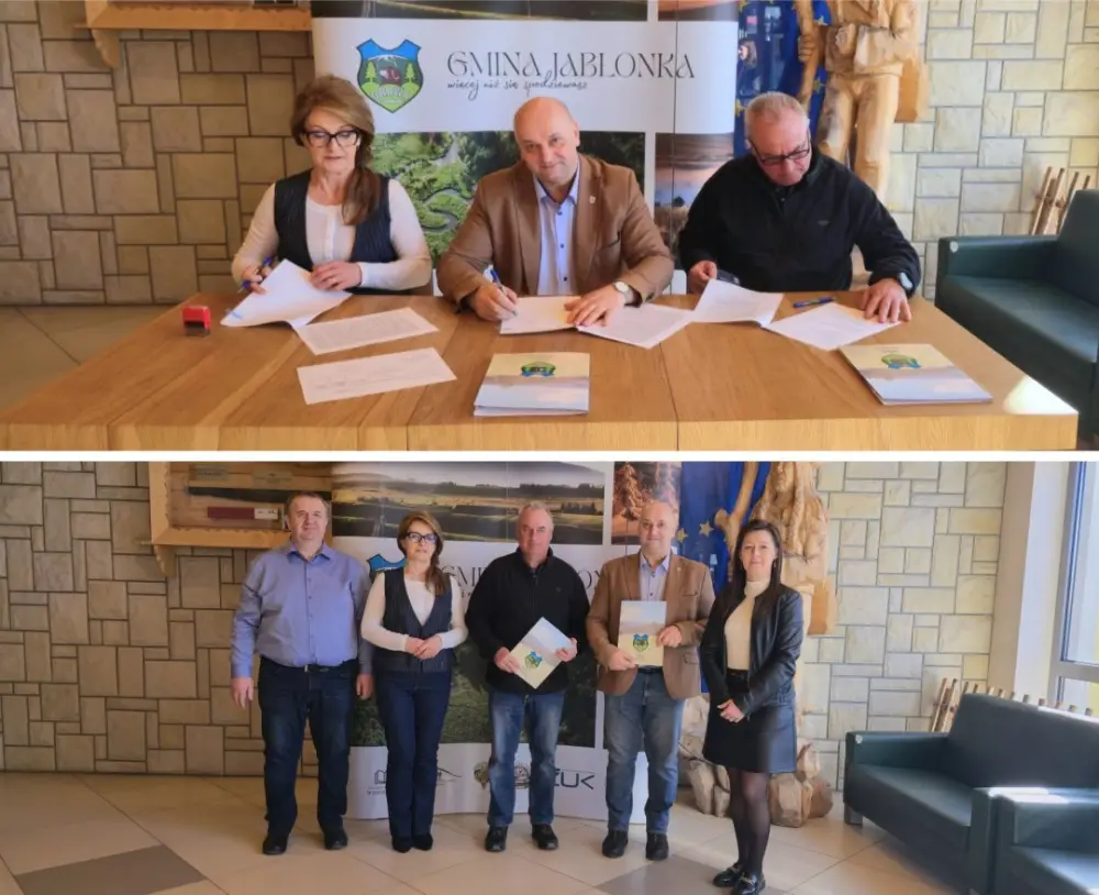 Kruszywo trafi na place inwestycji. Gmina Jabłonka podpisała umowę