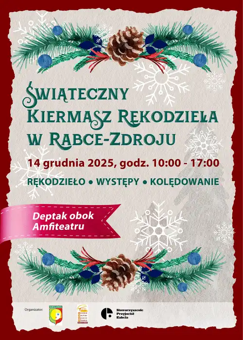 Rabka Zdrój zaprasza na świąteczny kiermasz pełen rękodzieła