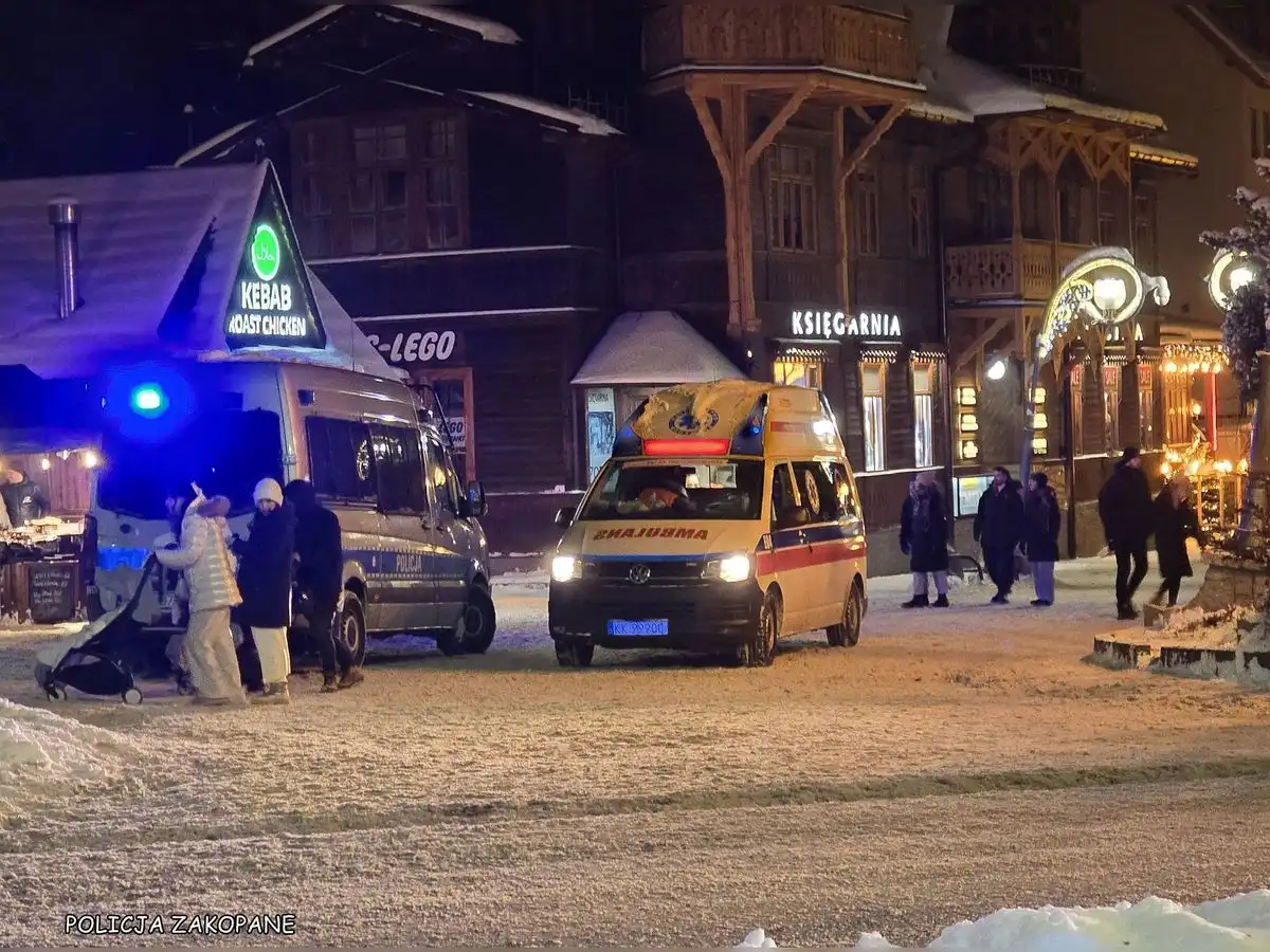 Bezpiecznie i pracowicie. Policjanci podsumowują Sylwestra 2025/2026 w Zakopanem