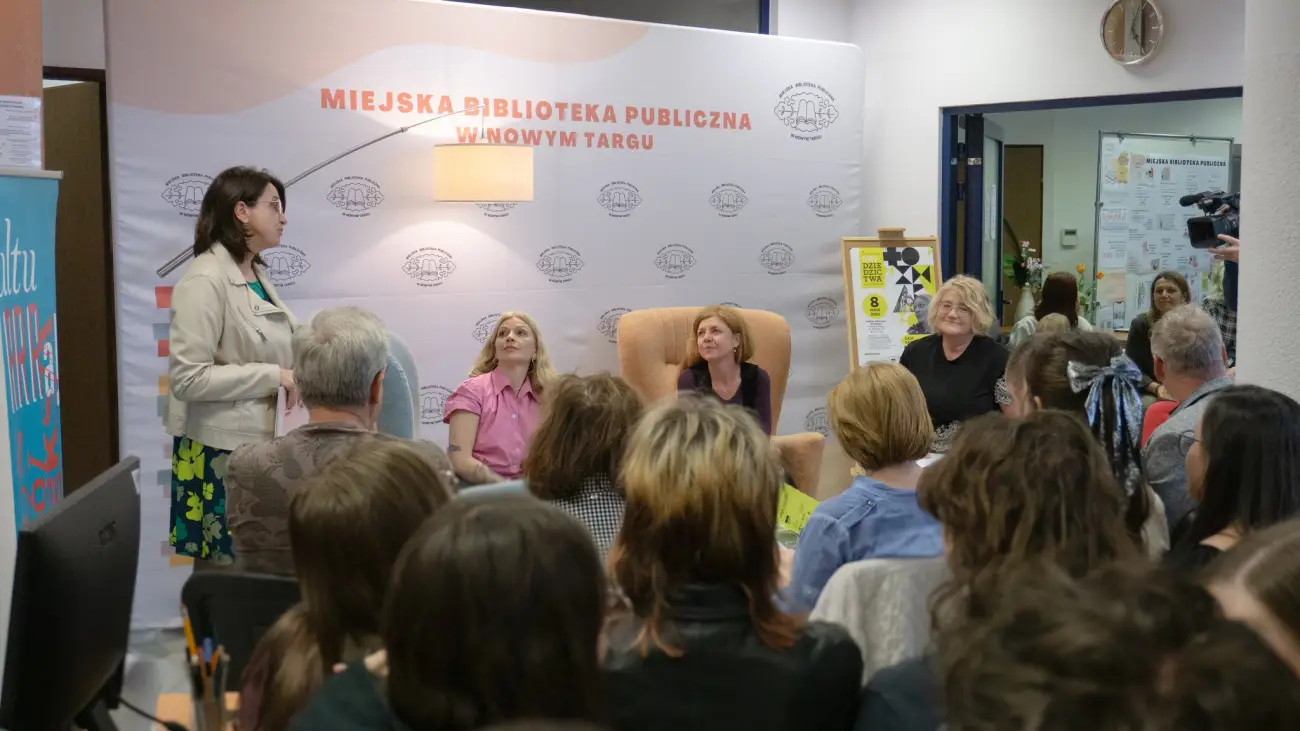 Tydzień Bibliotek rozpoczęty. Gaja Grzegorzewska spotkała się z czytelnikami w Nowym Targu