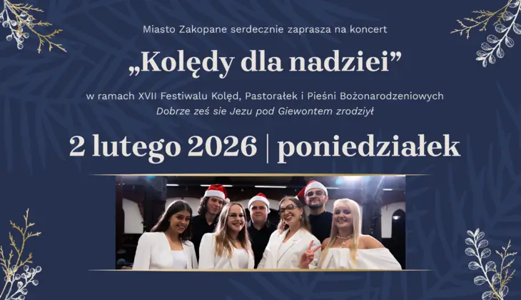 Finał festiwalu kolęd pod Tatrami. Muzyczne spotkanie w Księżówce