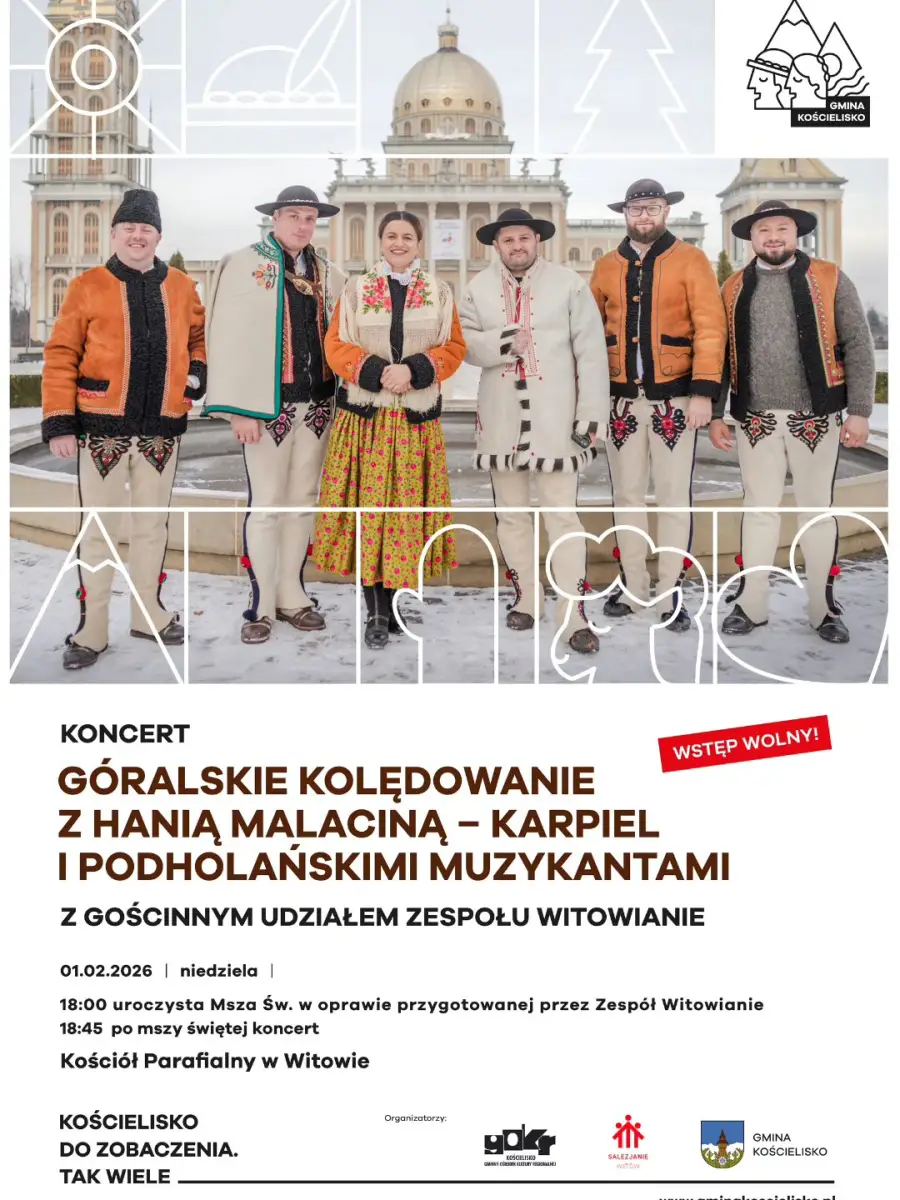 Góralskie kolędowanie na zakończenie świątecznego czasu w Witowie