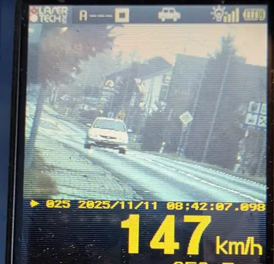 Rekordowe przekroczenie prędkości w powiecie nowotarskim. 22-latek pędził 147 km/h przez teren zabudowany