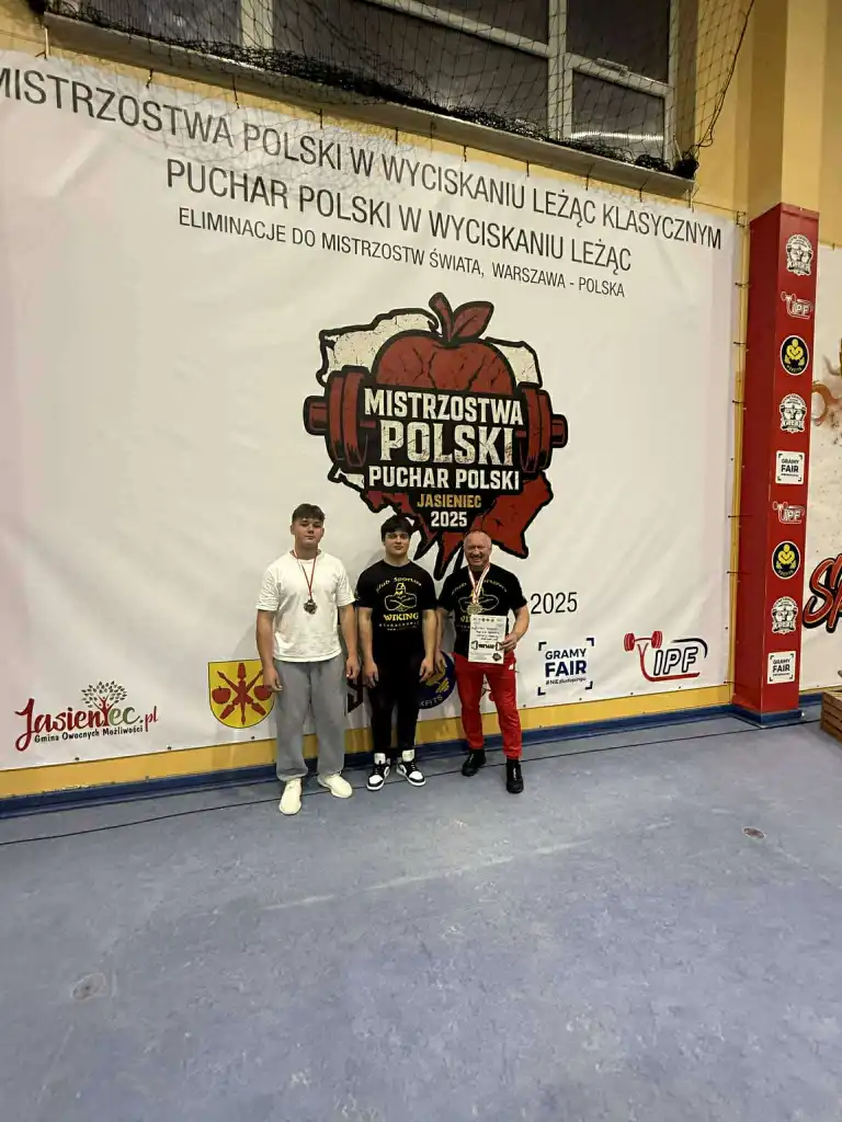 Zakopiańscy siłacze na podium Mistrzostw Polski