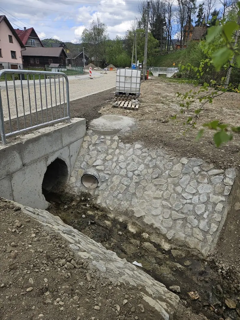 Ruszyła przebudowa ulicy Pienińskiej w Grywałdzie. Inwestycja za ponad milion złotych