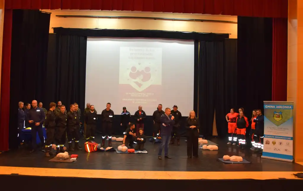 Światowy Dzień Przywracania Czynności Serca w Gminie Jabłonka