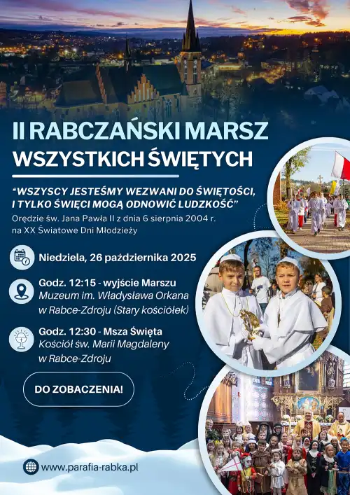 Wszyscy jesteśmy wezwani. Marsz Wszystkich Świętych pod hasłem słów Jana Pawła II