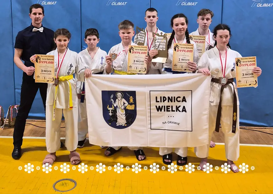 Sukces młodych karateków z Orawy. Sześć medali w Nowym Targu