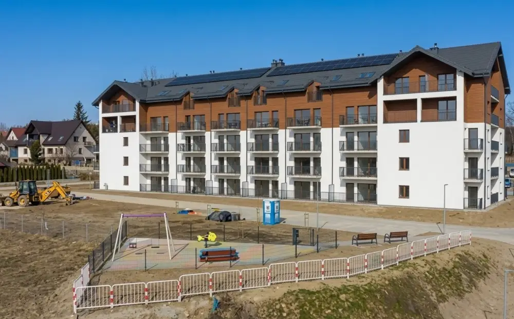 Nowe mieszkania w Rabce Zdroju. Blok przy Kilińskiego gotowy na lokatorów, wkrótce wprowadzą się pierwsi mieszkańcy