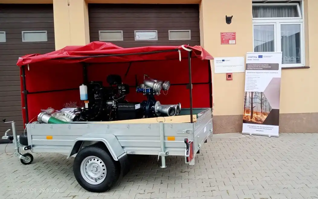 Nowy sprzęt dla strażaków z Gminy Nowy Targ. Skuteczniejsza walka z powodziami