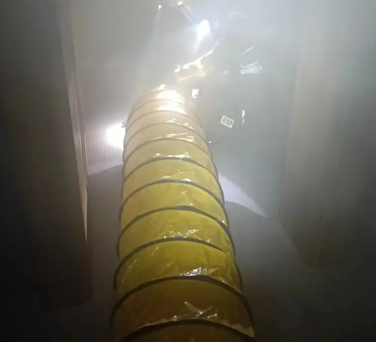 Pożar sauny w pensjonacie w Kościelisku. Ewakuowano jedenaście osób