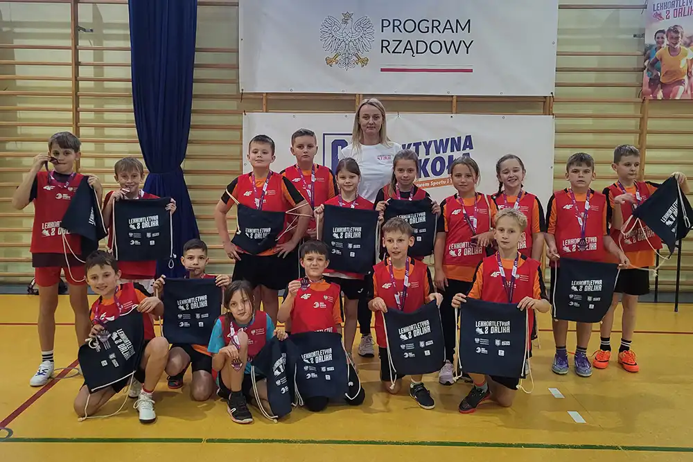Sukces „Jedynki” w wojewódzkim finale „Lekkoatletyki z Orlika”
