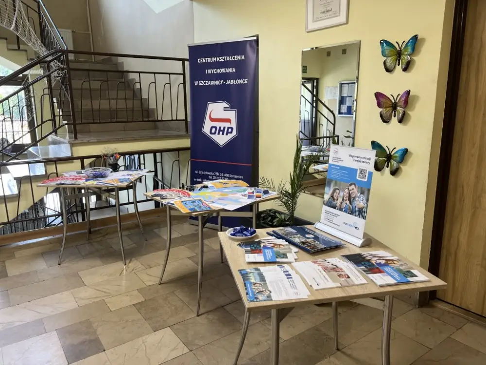 Młodzież odwiedziła Centrum OHP w Szczawnicy