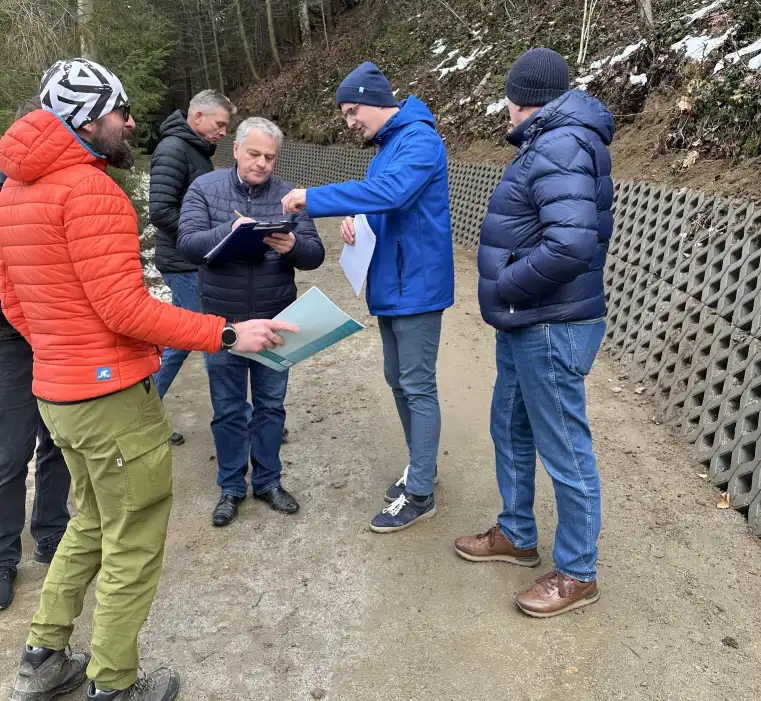 Nowy odcinek drogi w Ochotnicy Dolnej po odbiorze