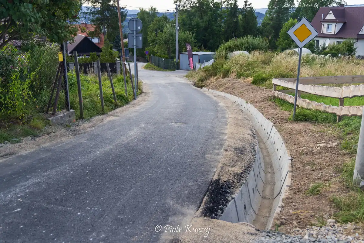 Remont górnego odcinka ul. Gorczańskiej zakończony