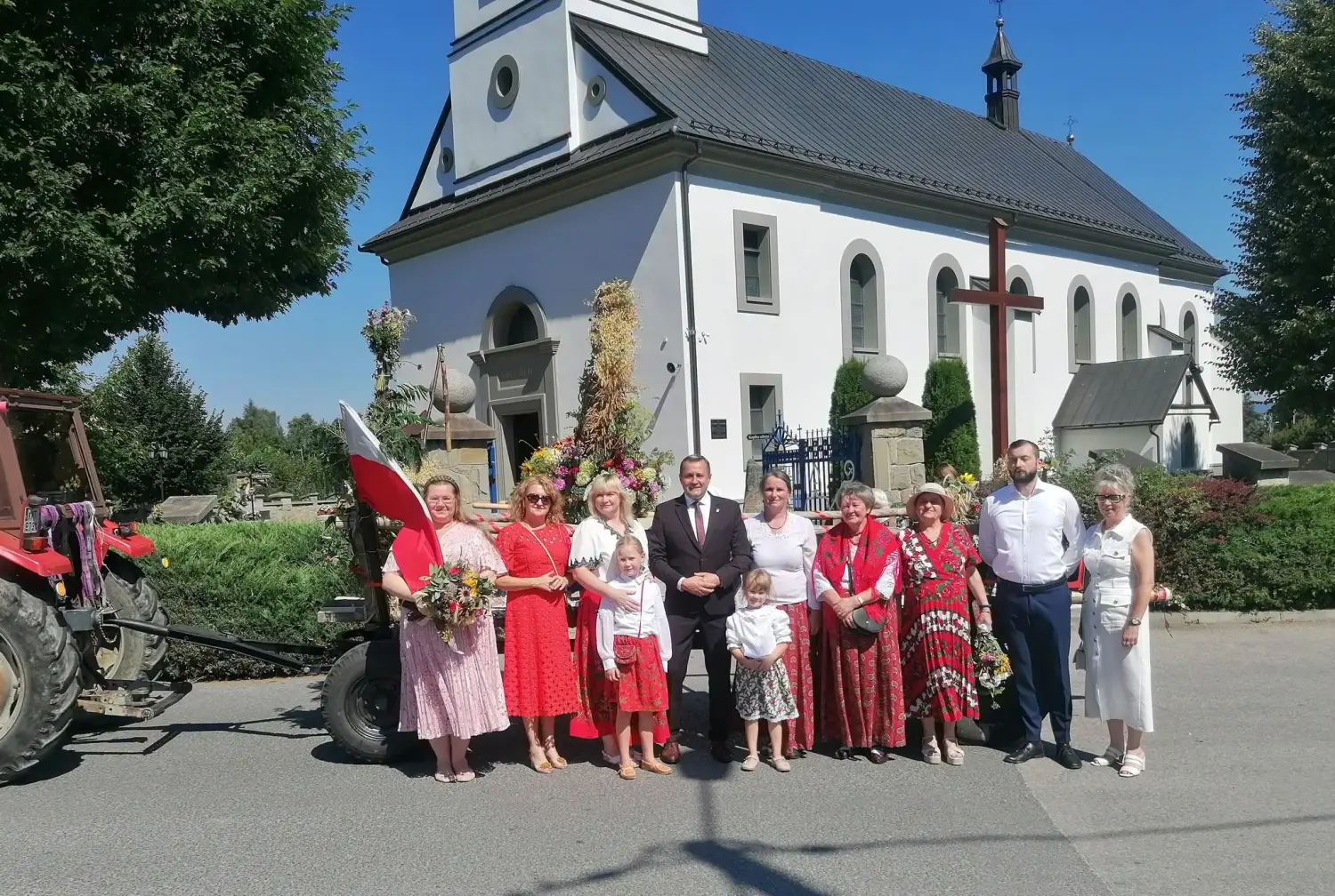 Raba Wyżna świętowała Dożynki i Święto Chleba. Była muzyka i tradycyjny wieniec
