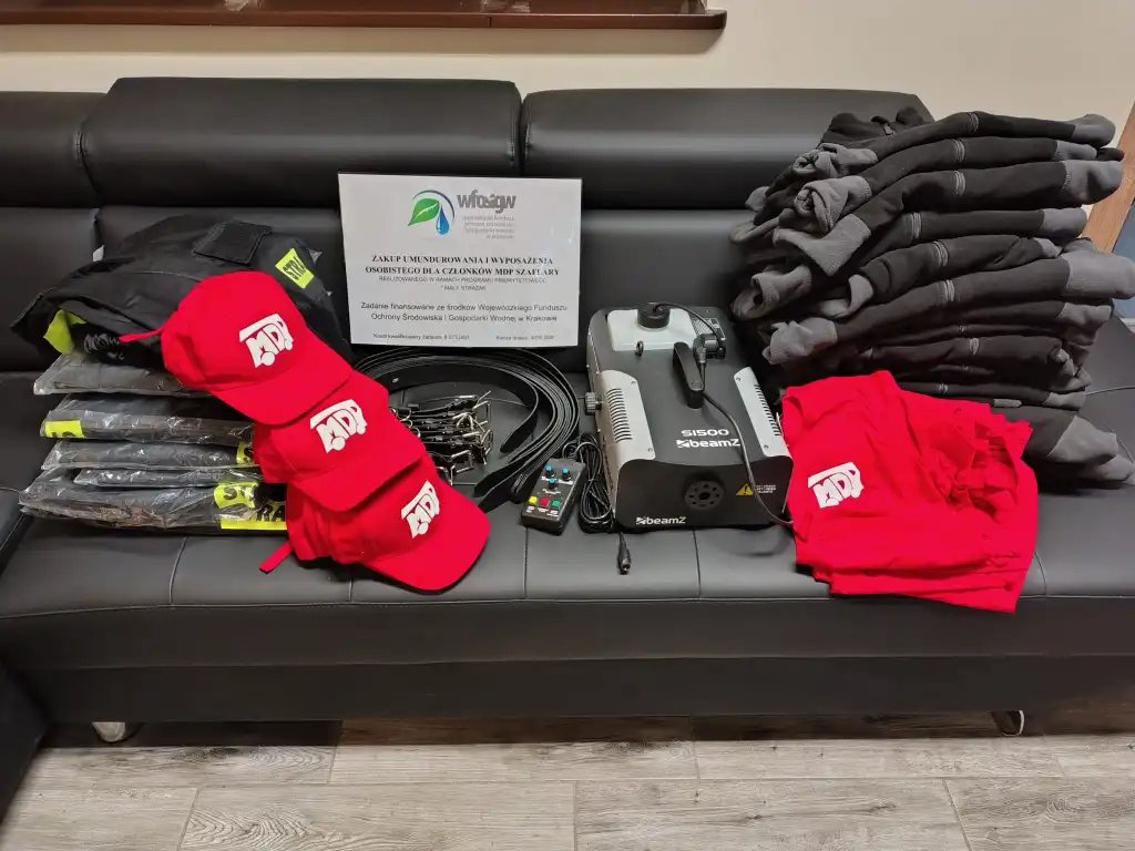 MDP Szaflary z nowym sprzętem dzięki Programowi „Mały Strażak”