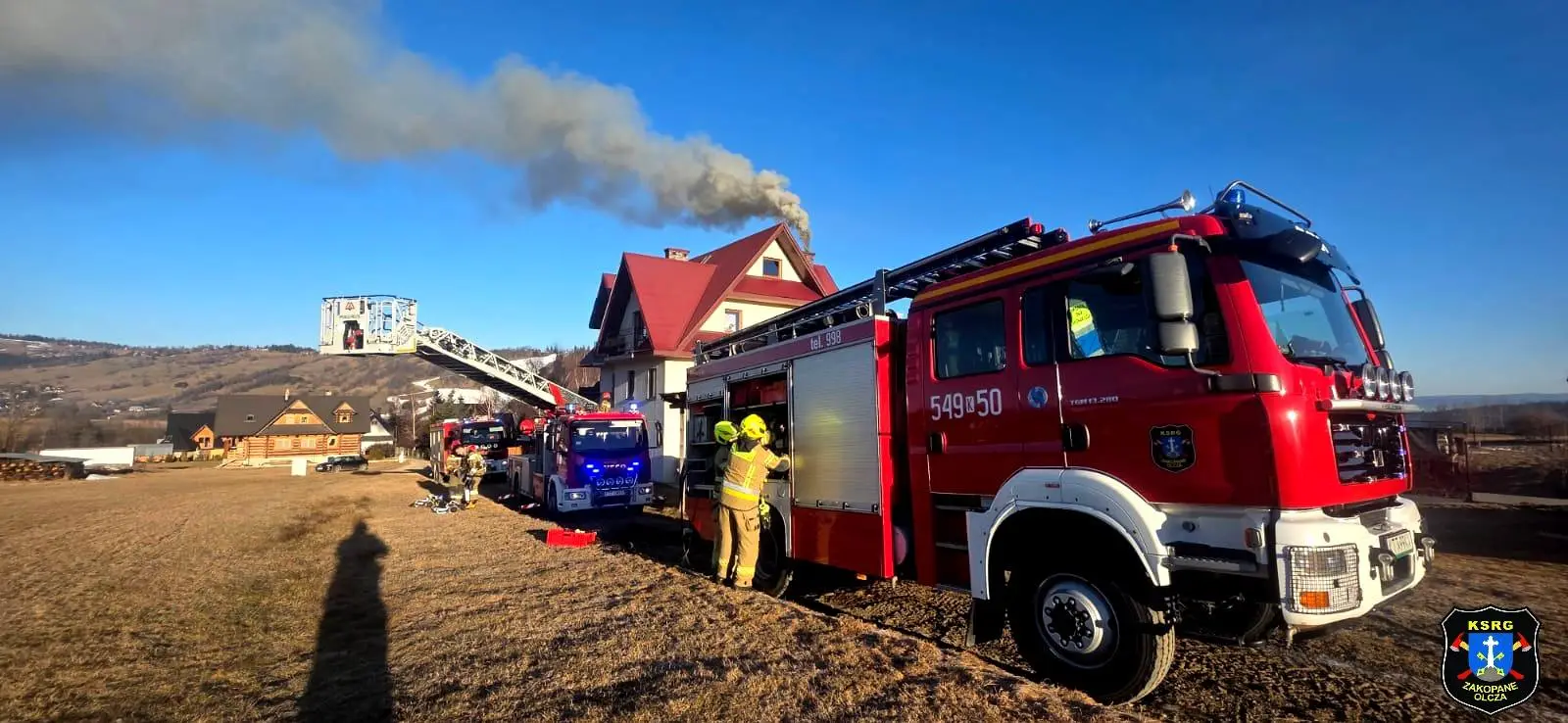 Pożar sadzy w Zakopanem: szybka akcja strażaków