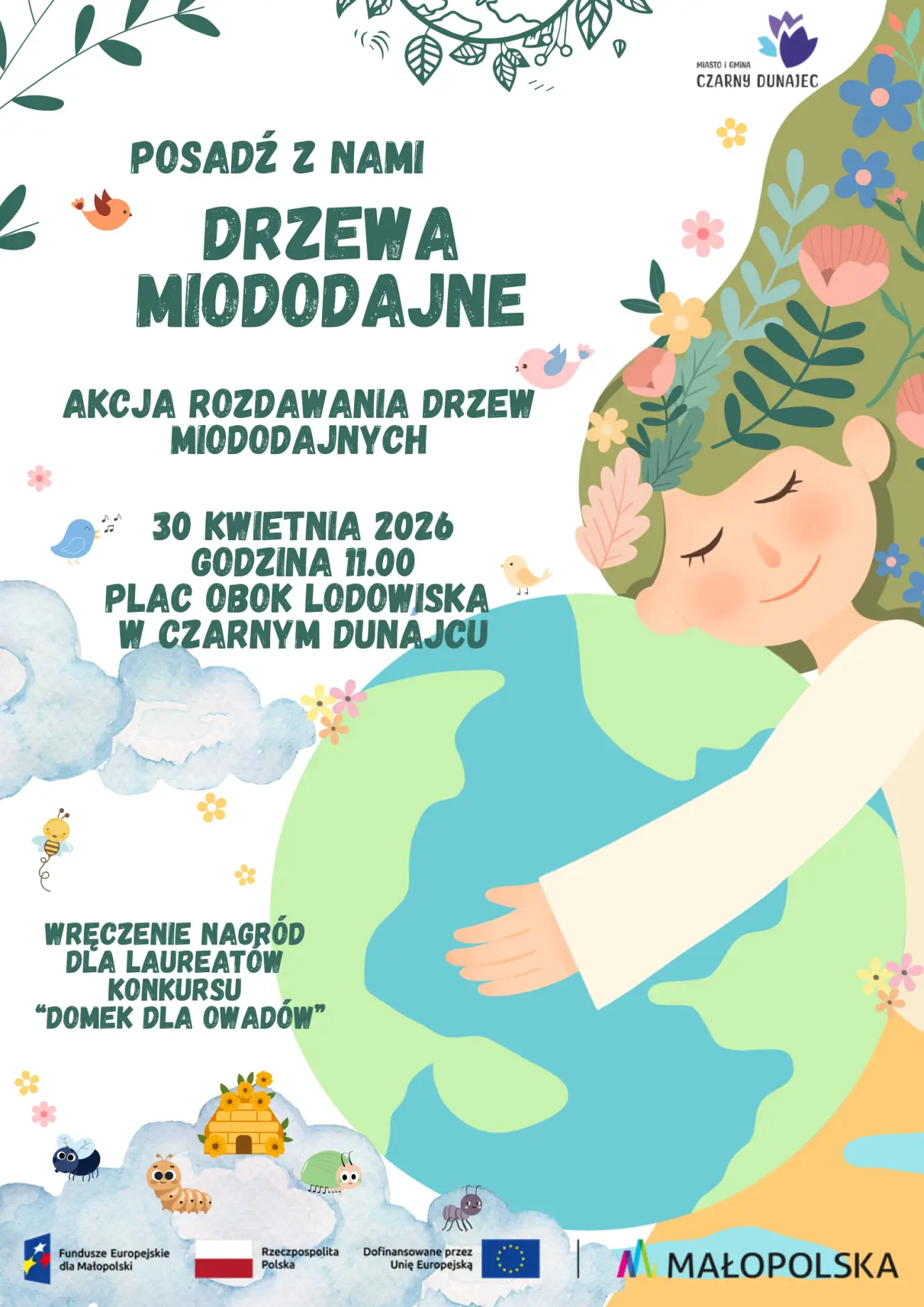 Zielona akcja w Czarnym Dunajcu. Ponad 3000 darmowych sadzonek do rozdania
