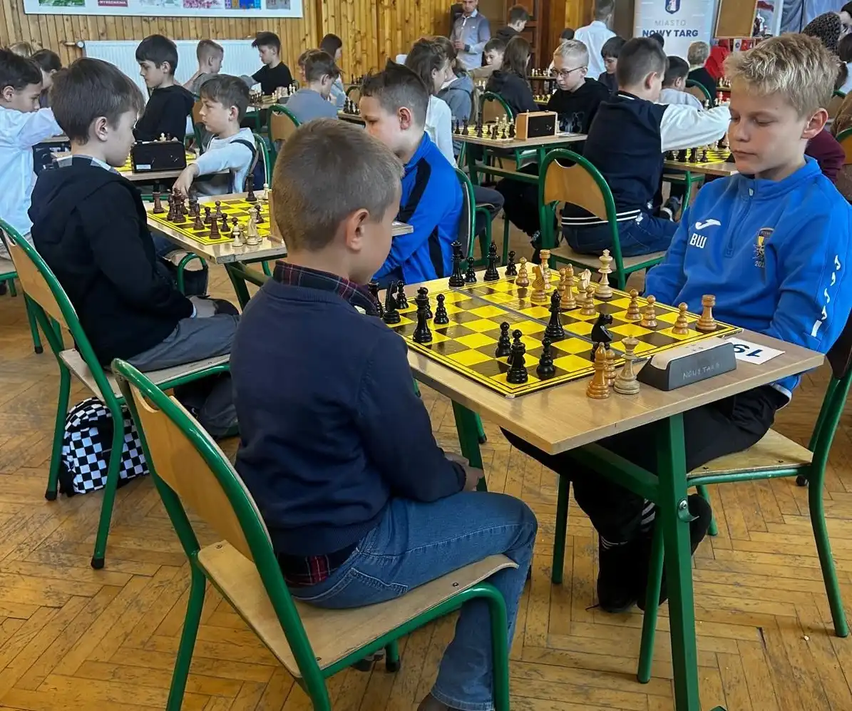 Powiatowe Igrzyska Dzieci w szachach. Mocny występ Rabki i Szczawnicy