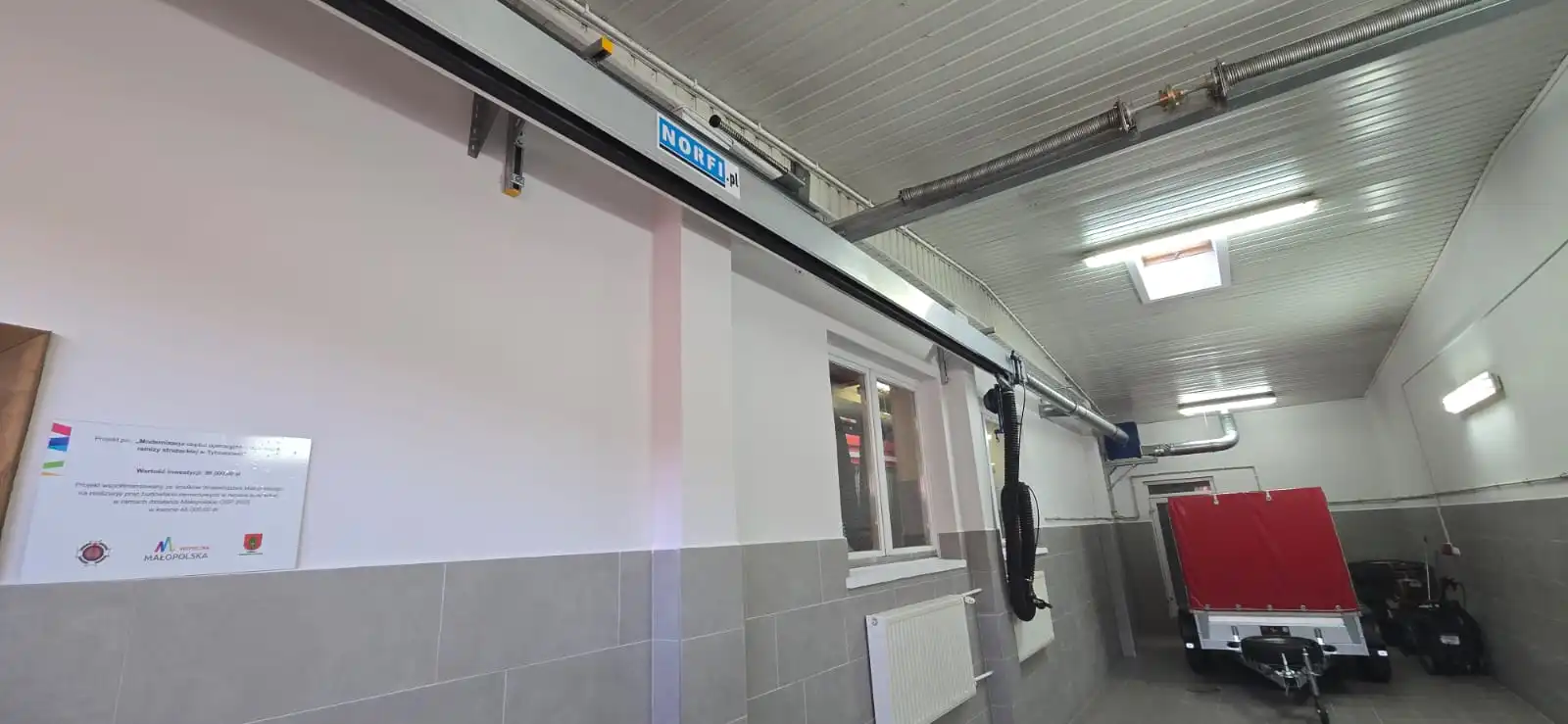 Tylmanowa: remiza OSP po gruntownej modernizacji