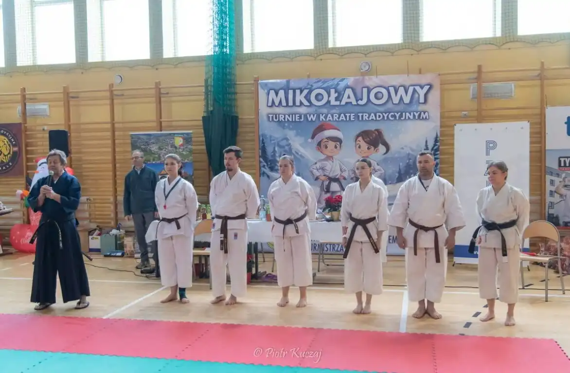 Mikołajowy Turniej Karate: Rabka-Zdrój w sportowym rytmie