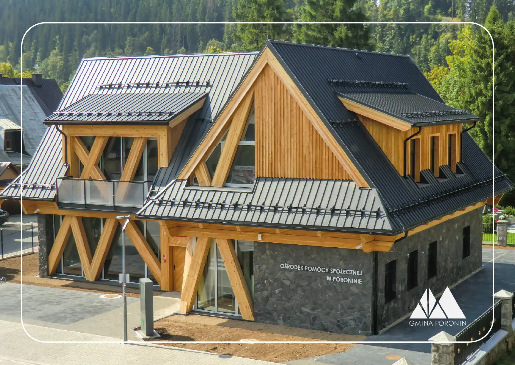Nowa siedziba Ośrodka Pomocy Społecznej w Poroninie