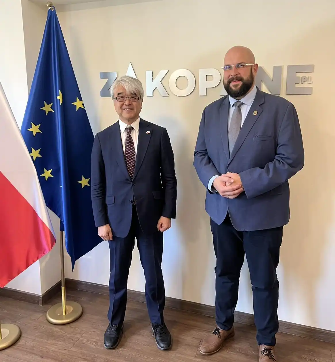 Ambasador Japonii z wizytą w Zakopanem – Tatry zachwyciły dyplomatę