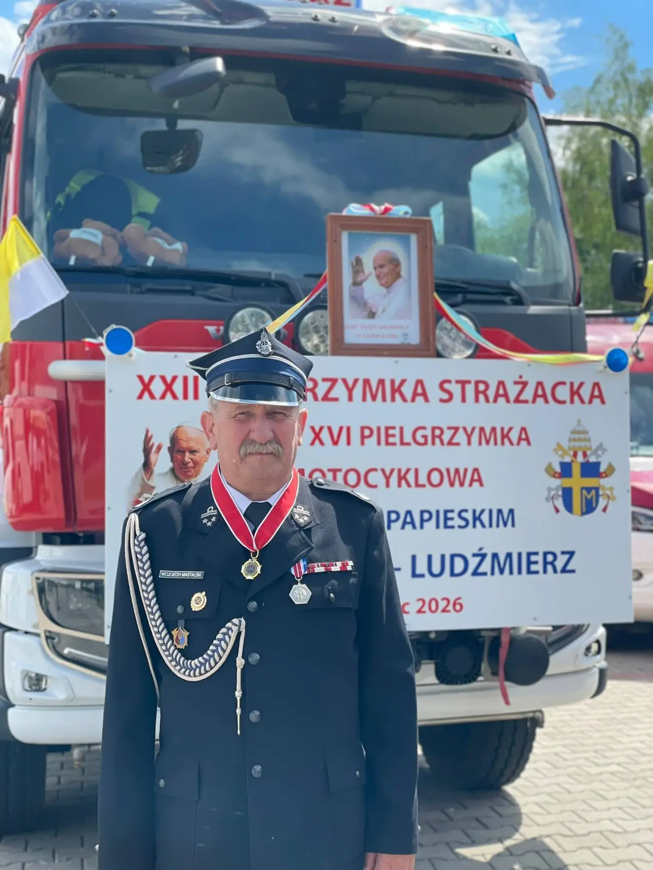 Prezes strażaków ze Szczawnicy z prestiżowym odznaczeniem
