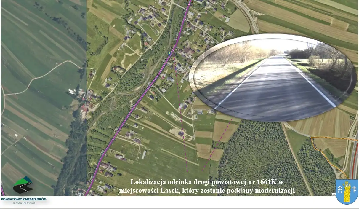 Nowy etap modernizacji drogi w Lasku. Gmina i powiat podpisali umowę