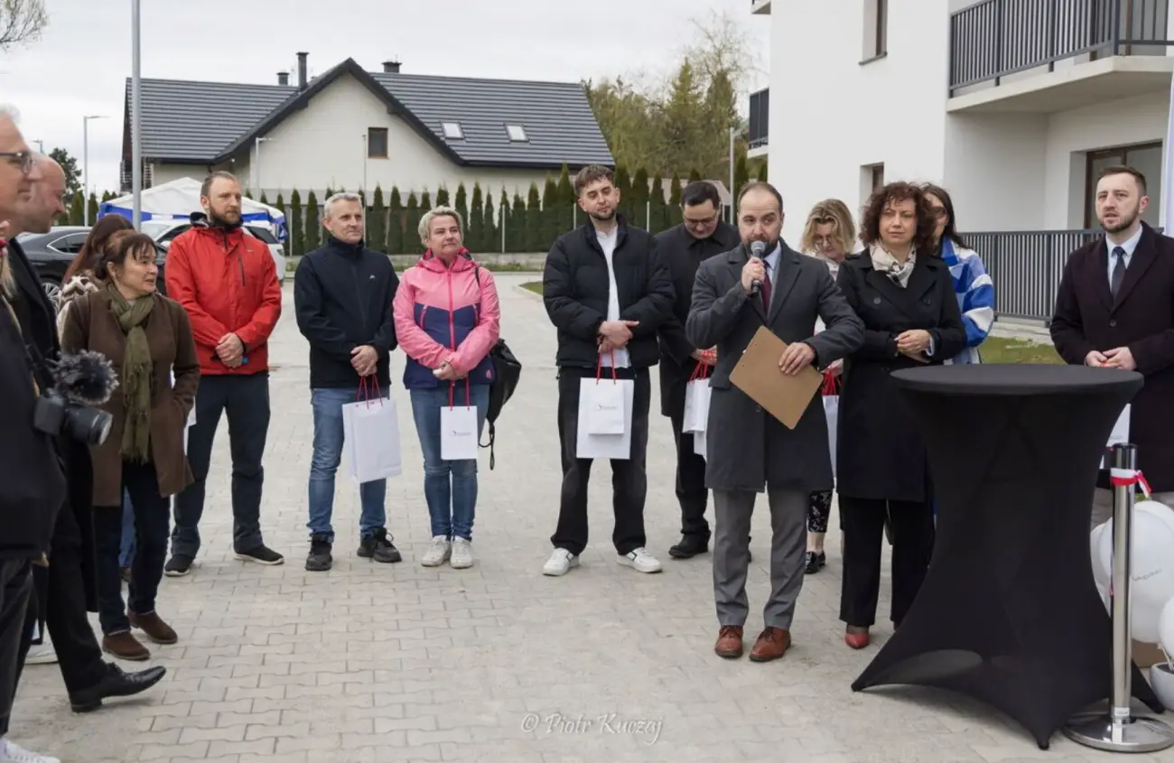 Klucze trafiły do mieszkańców. Wielki dzień 56 rodzin w Rabce-Zdroju